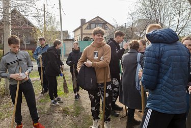 Помощь пришла от «тимуровцев»